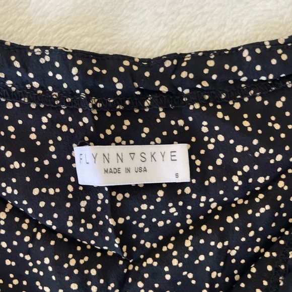 Flynn Skye Black and White Speckled Crop Top - Picture 3 of 6